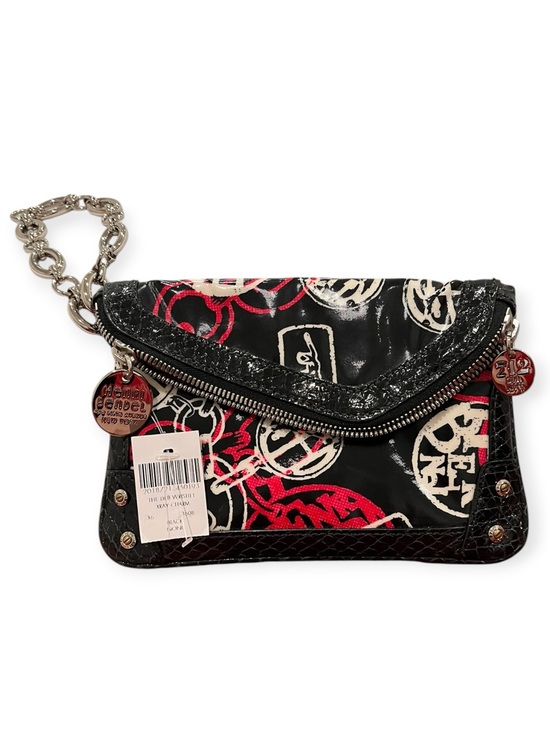 henri bendel Handbags - Henri Bendel RARE "The Deb" Graffiti / 712 Print Wristlet Clutch NWT